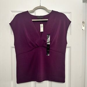 Banana Republic Sleeveless Top Plum NWT